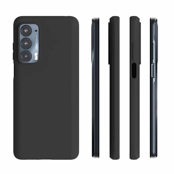 Silikondeksel til Motorola Edge 20 - Svart