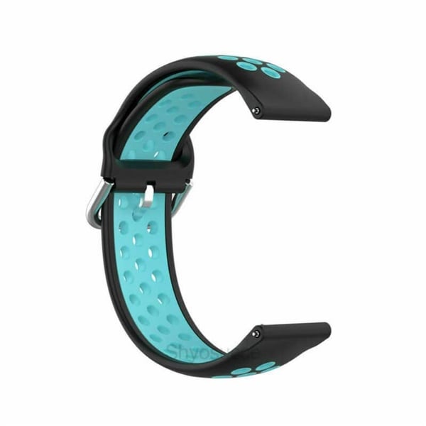 EBN Clasp urrem til Samsung Galaxy Watch 4 40mm - Sort/ Turkis