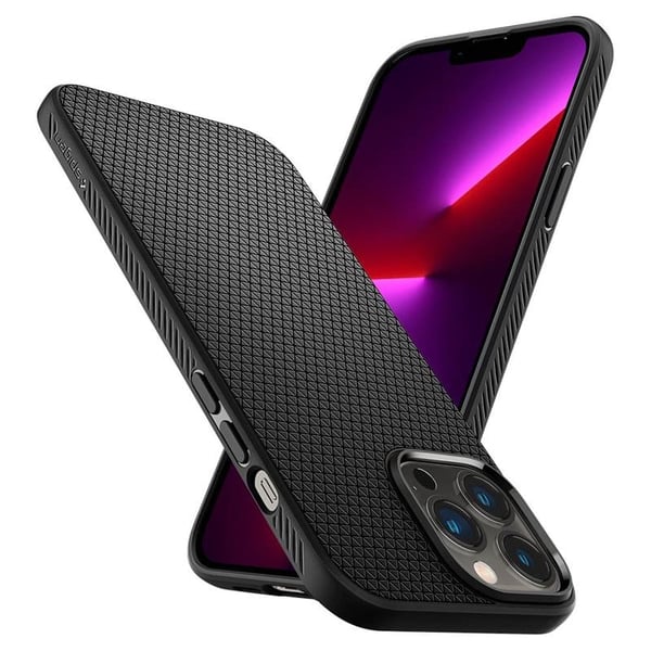 Spigen Liquid Air deksel til Apple iPhone 13 Pro - Svart