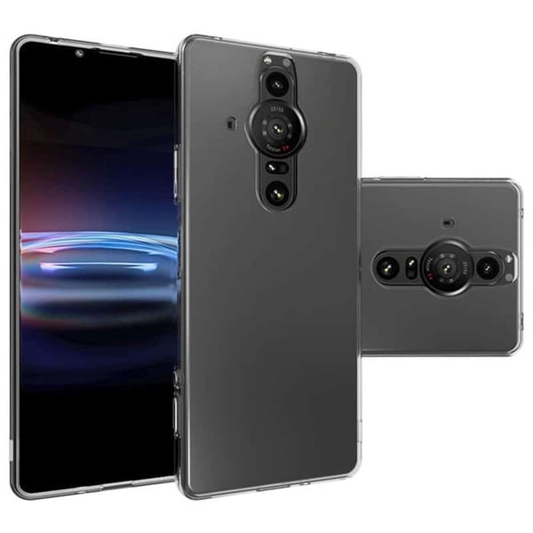 Silikonikotelo läpinäkyvä Sony Xperia Pro-I
