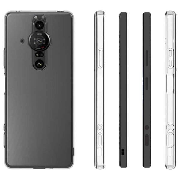 Silikonikotelo läpinäkyvä Sony Xperia Pro-I