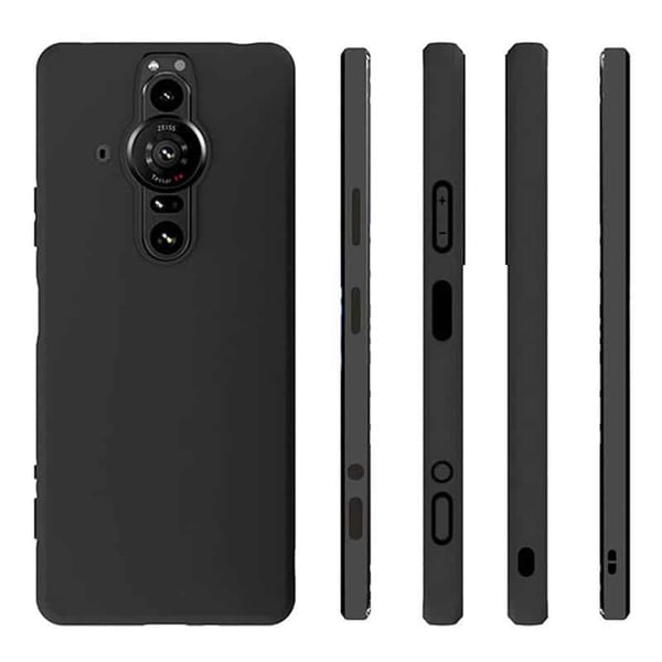 Silikondeksel til Sony Xperia Pro-I - Svart