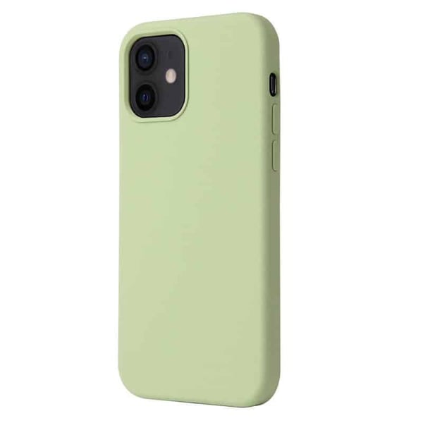 Liquid silikon deksel til Apple iPhone 12 - Matcha Green