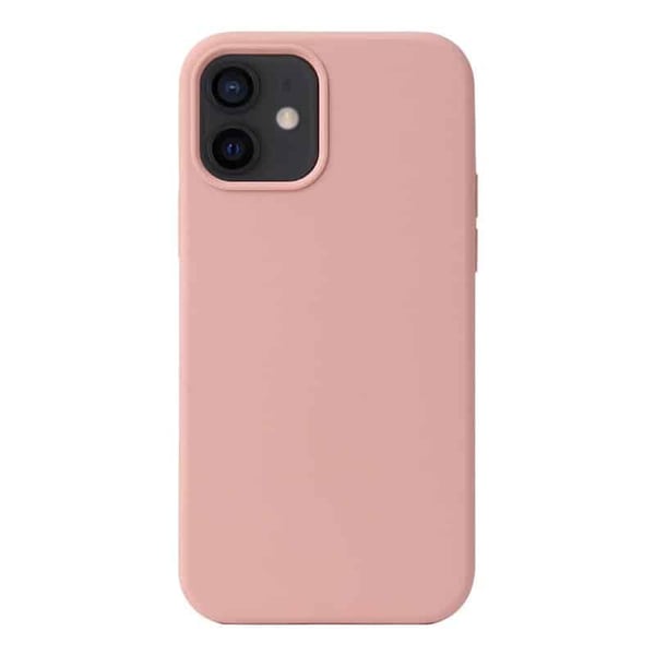 Liquid silikone cover til Apple iPhone 12 Mini - Cherry Pink