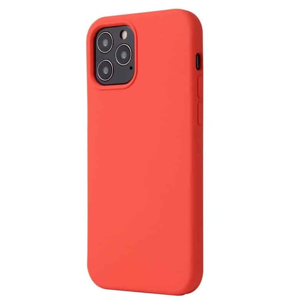 Liquid silikonisuoja Apple iPhone 12 Pro Max - Coral