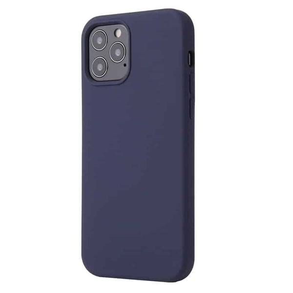 Liquid silikon skal till Apple iPhone 13 Pro Max - Midnight Blue