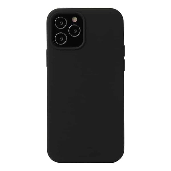 Liquid silikone cover til Apple iPhone 13 Pro Max - Sort