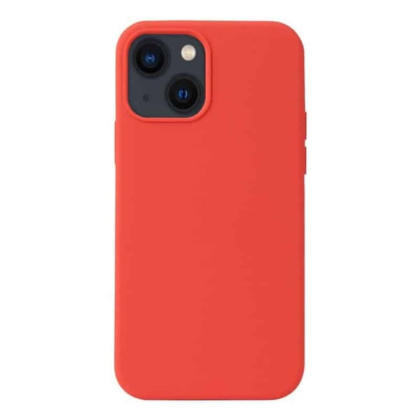 Liquid silikone cover til Apple iPhone 13 Mini - Coral