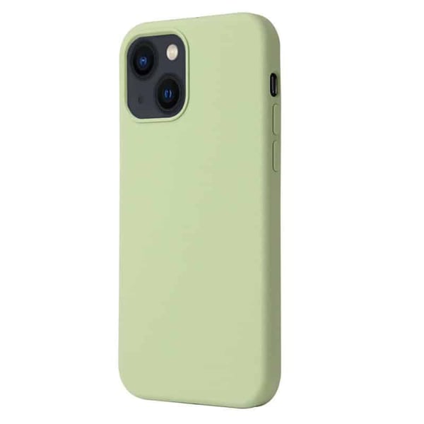 Liquid silikone cover til Apple iPhone 13 - Matcha Green