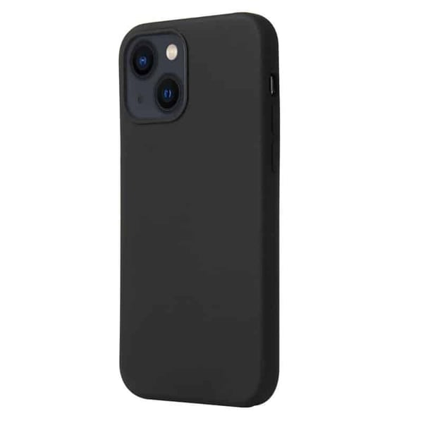 Liquid silikon skal till Apple iPhone 13 - Svart