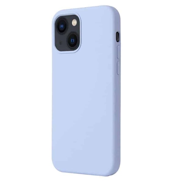 Liquid silikon skal till Apple iPhone 13 - Pale Purple