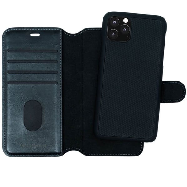 Slim lommebokdeksel 2i1 til Apple iPhone 12 Pro Max - Sort