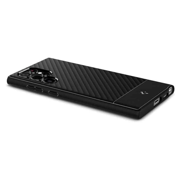 Spigen Core Armor deksel til Samsung Galaxy S22 Ultra - Matt sva