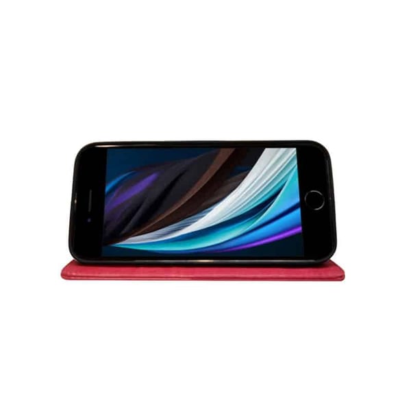 Lommebokdeksel 3-kort til Apple iPhone SE 2022 - Rosa