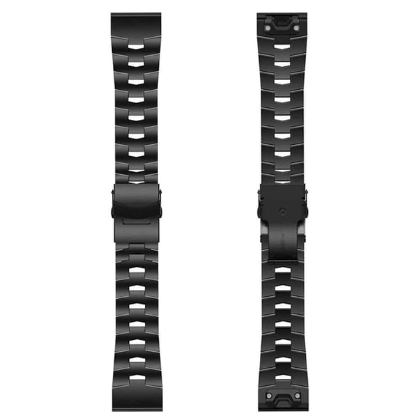 Oracle Titan klockereim til Garmin Fenix 7X - Svart