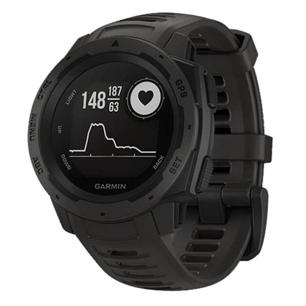 Sport klokkereim til Garmin Instinct 2 - Sort