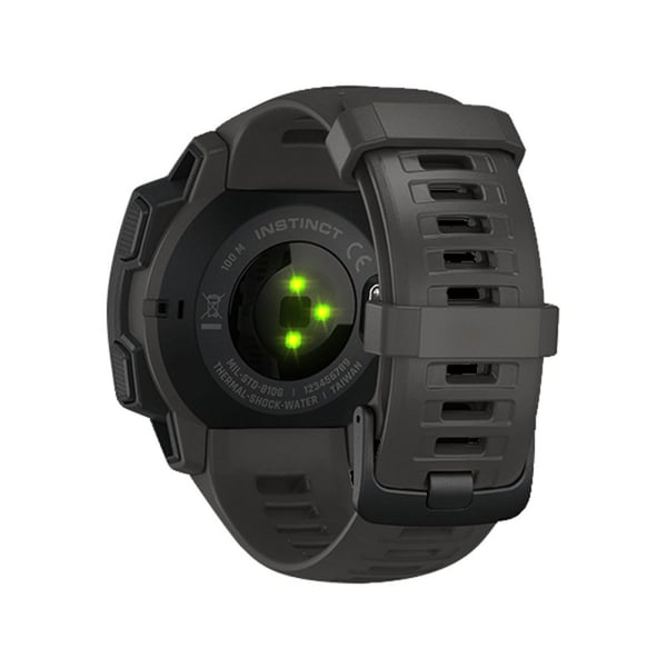 Sport klokkereim til Garmin Instinct 2 - Sort