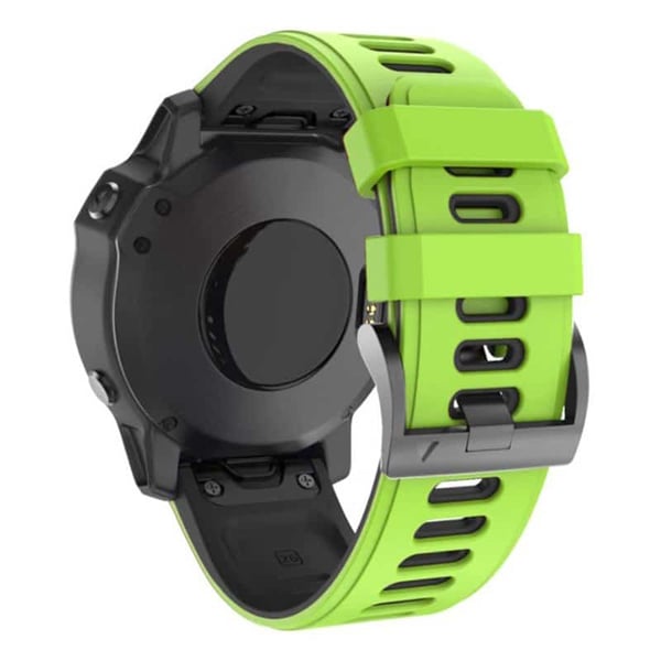 Twin Sport klockarmband till Coros Vertix 2 - Lime/svart