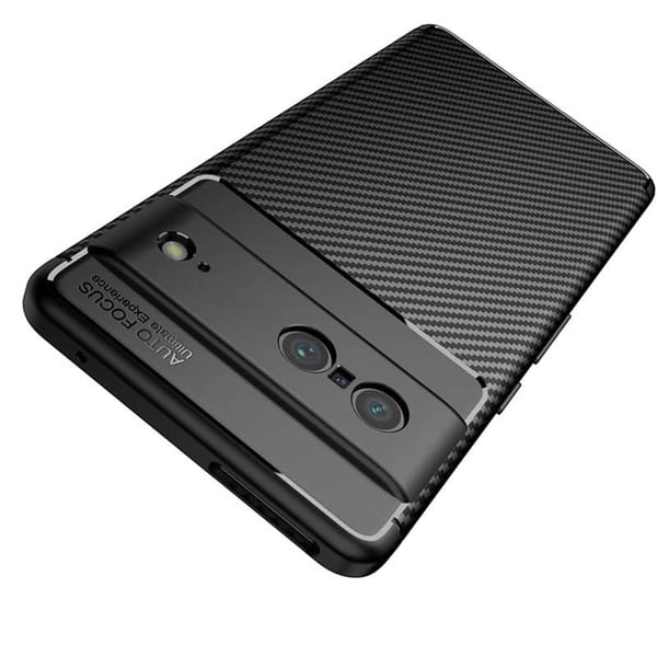 Harjattu TPU kuori Google Pixel 7 Pro - Musta