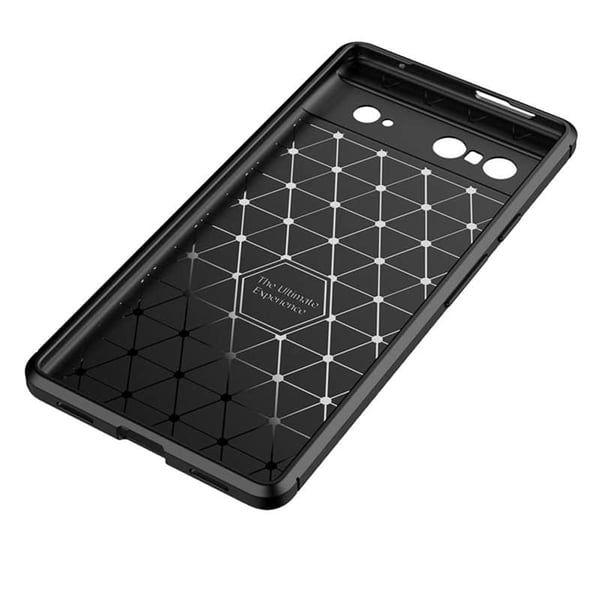 Harjattu TPU kuori Google Pixel 7 Pro - Musta