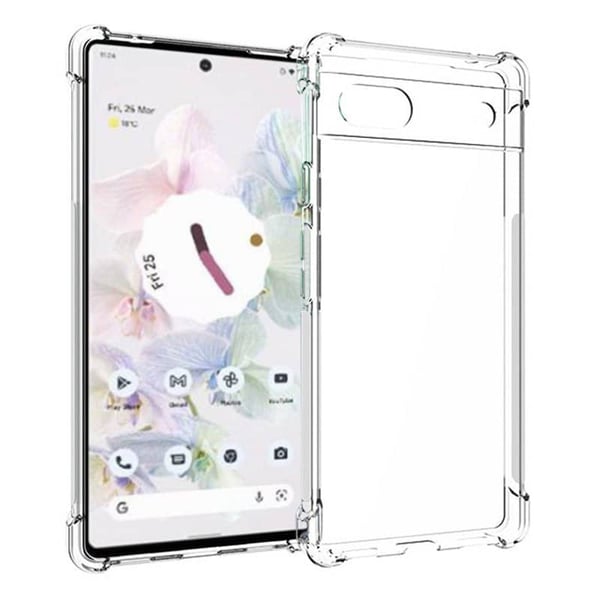 Støtsikkert silikon deksel til Google Pixel 6a