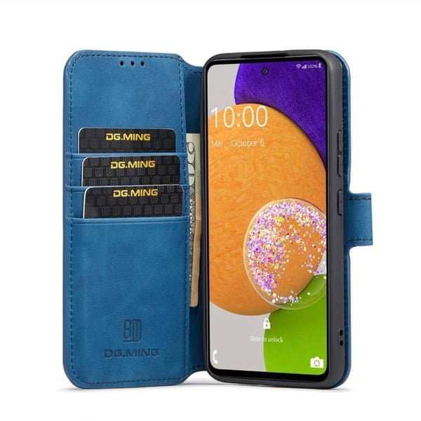 DG-Ming Lommebokdeksel 3-kort til Samsung Galaxy A53 5G - BlÃ¥