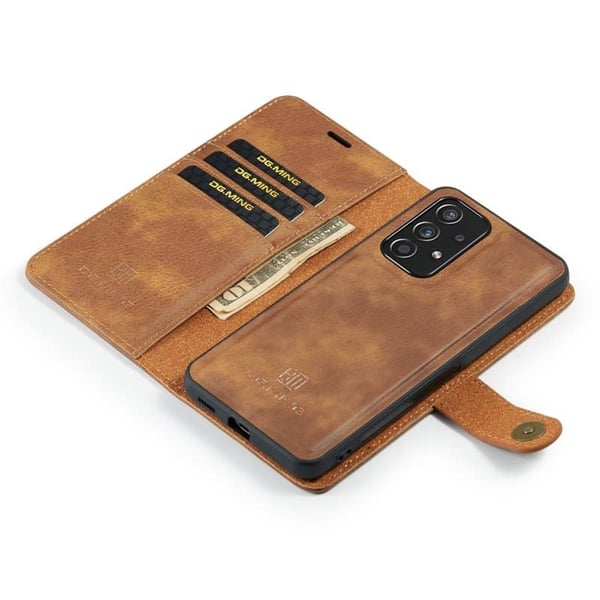 Wallet DG-Ming 2i1 til Samsung Galaxy A53 5G - Brun