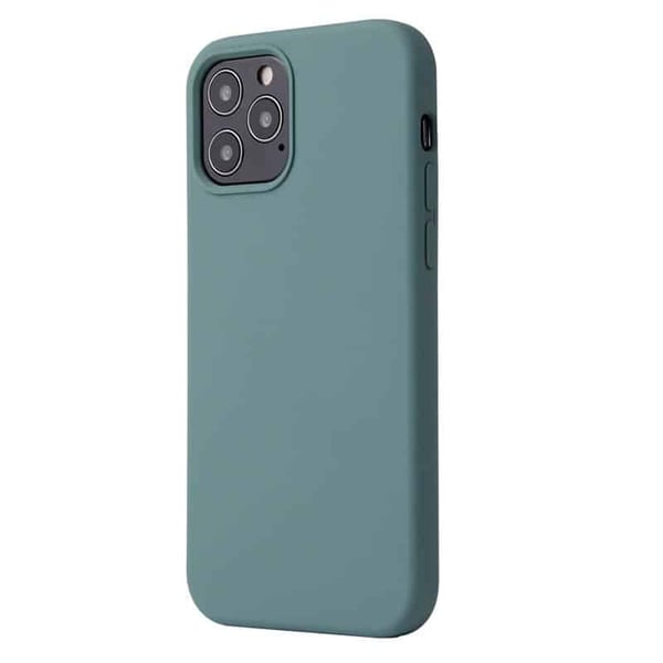 Liquid silikon skal till Apple iPhone 14 Pro - Pine Green