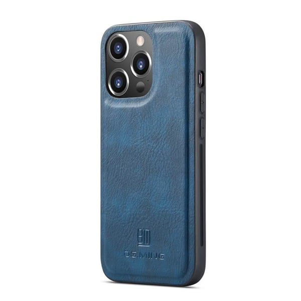 Mobil lommebok DG-Ming 2i1 til Apple iPhone 14 Pro - Blå