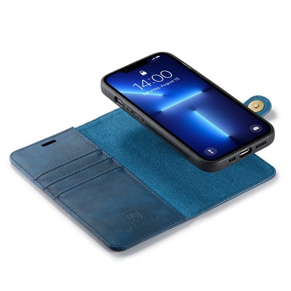 Lompakkokotelo DG-Ming 2i1 Apple iPhone 13 Pro - Sininen