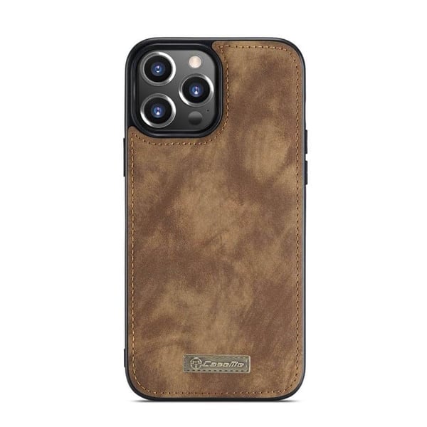 CaseMe mobildeksel 008 11-kort til Apple iPhone 14 Pro - Brun