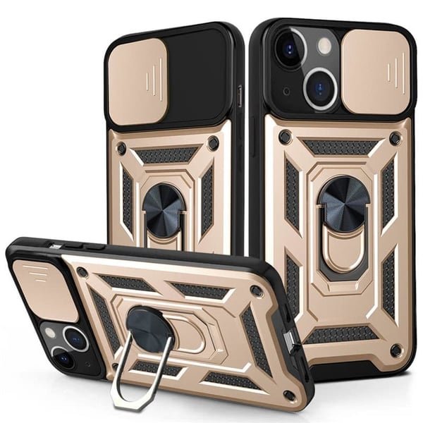 Jazz 3i1 cover til Apple iPhone 14 Plus - Guld