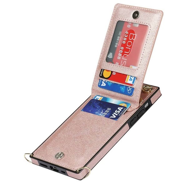 Zipper halskÃ¦de etui til Apple iPhone 13 Mini - Rose