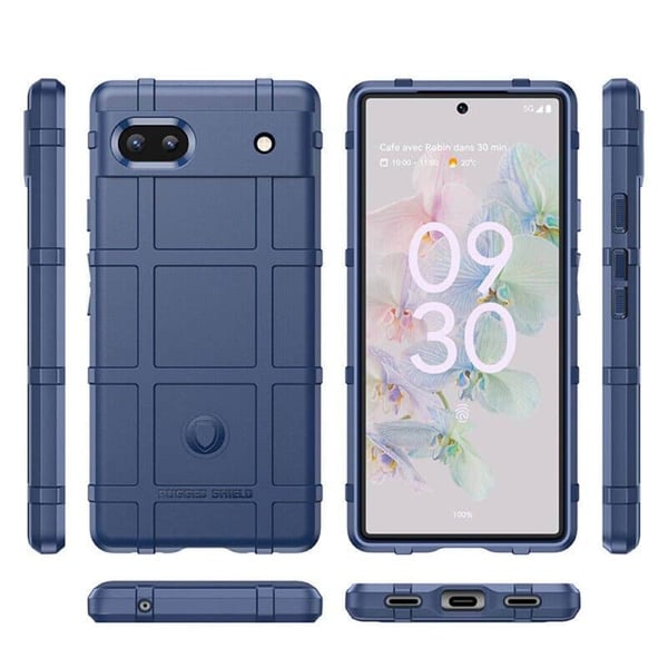 Rugged Shield kuori Google Pixel 6A - Sininen