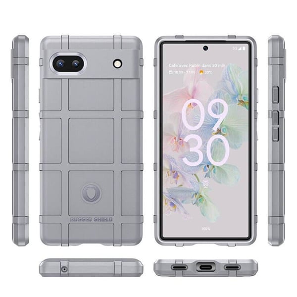 Rugged Shield skal till Google Pixel 6A - Grå