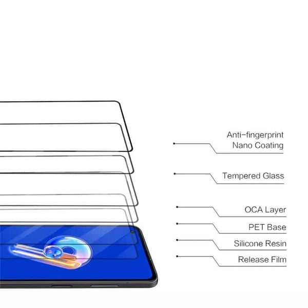 5D glas skærmbeskytter til Asus Zenfone 9