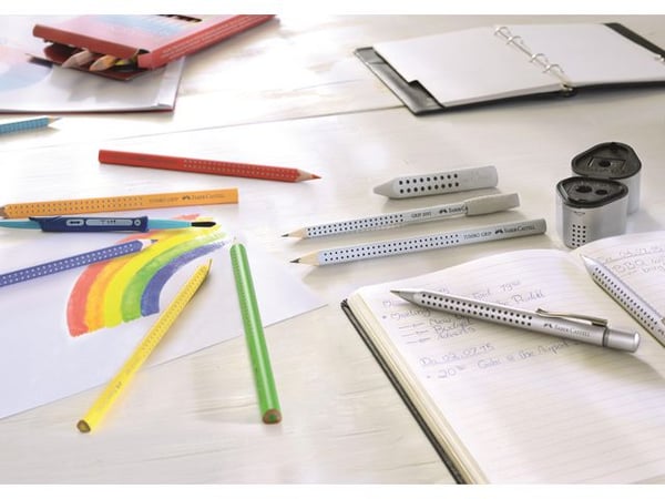 Blyertspenna FABER CASTELL Grip B 12/fp
