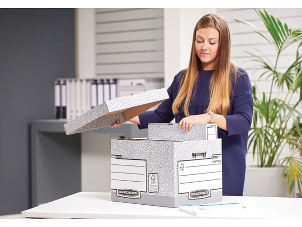 Arkivkartong FELLOWES Bankers 10st
