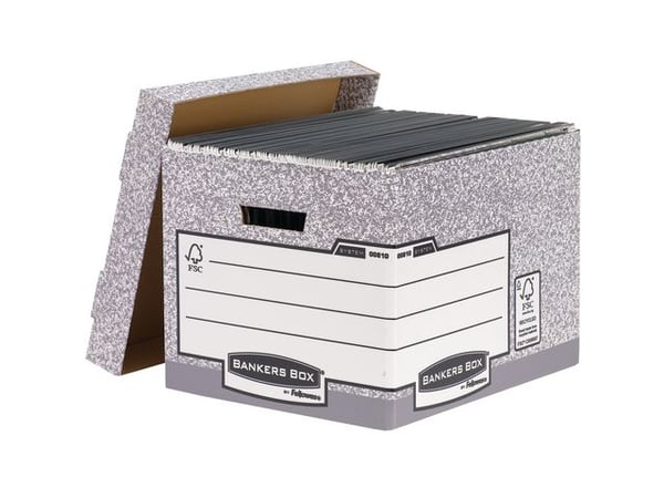 Arkivkartong FELLOWES Bankers 10st