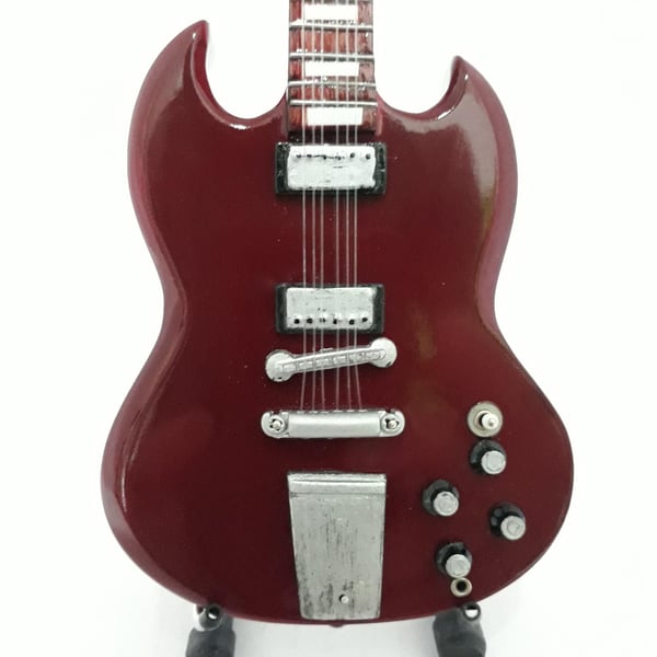 Mini guitar: Frank Zappa - Gibson SG