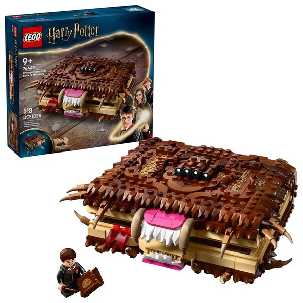 LEGO HARRY POTTER 76449 CHOMPING MONSTER KIRJA hirviöitä