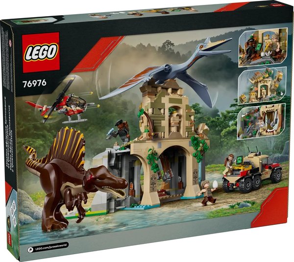 Lego 76976 Jurassic World - Luftmission med Ketchum og Spinosaurus