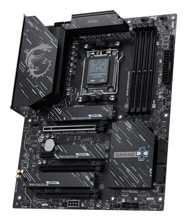 MSI X870E GAMING PLUS WIFI emolevy AMD X870E Socket AM5 ATX