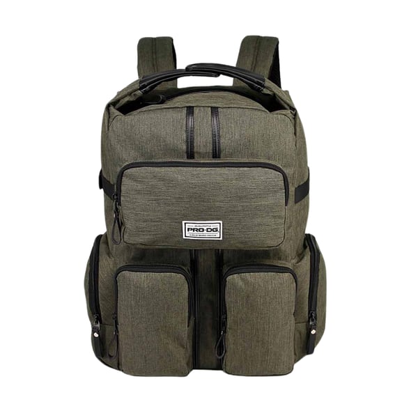 To-rums Urban skolerygsæk Premium Armygrøn 35x44x17 cm