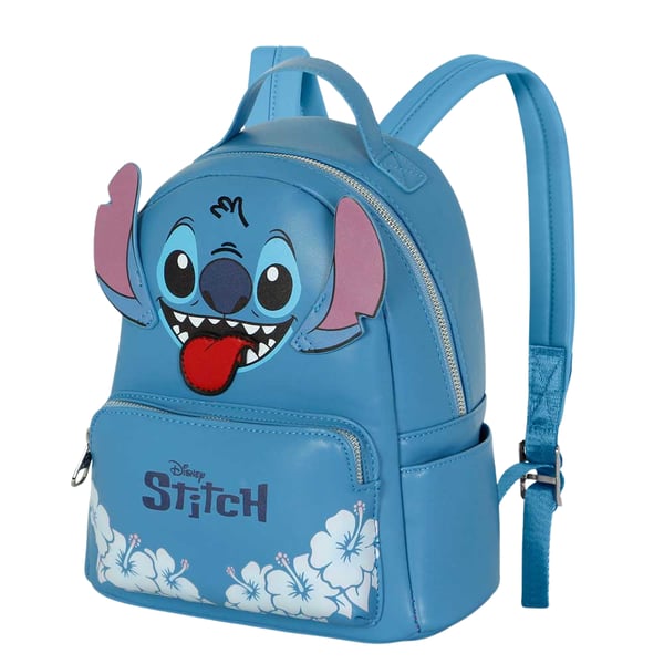 Lilo & Stitch Disneyn muodikas kaupunkireppu sininen 25x29x16 cm