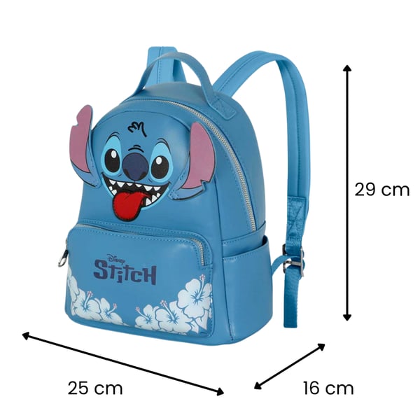 Lilo & Stitch Disney Fashionable City Rygsæk Blå 25x29x16 cm