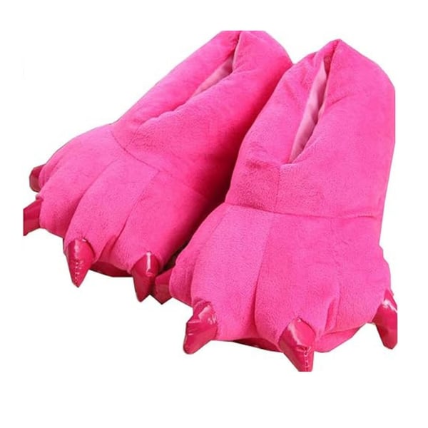 Aikuisten tossut, tassut, pinkki, tikki, 3D, kynnet, koko EU 37-44