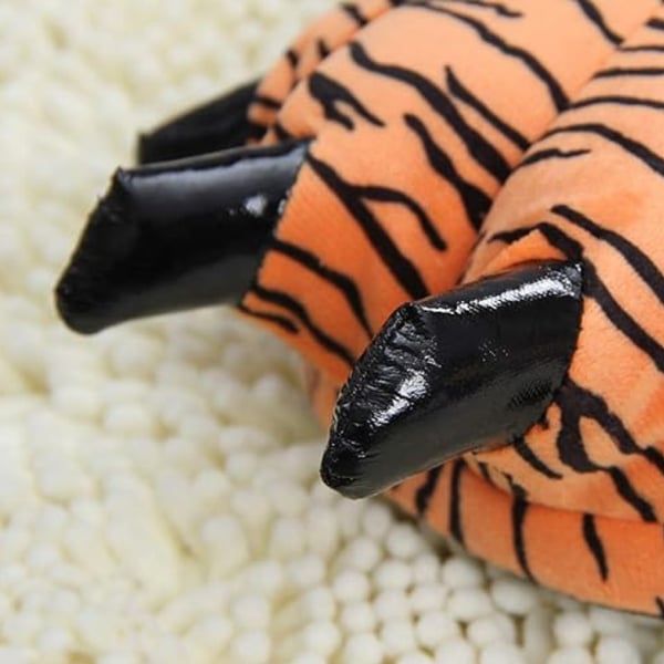 Tiger Paws 3D voksenpantofler med klor EU 37-44