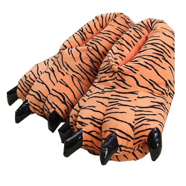 Tiger Paws 3D voksenpantofler med klor EU 37-44