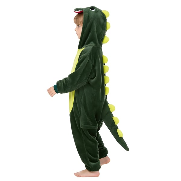 Kigurumi-pyjamas med dinosaur-kostume 125-135 cm